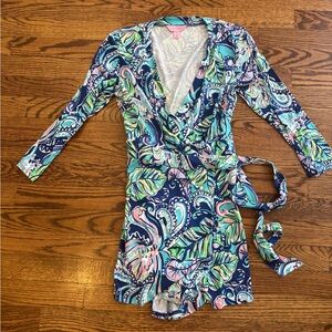 Lilly Pulitzer Karlie Wrap Romper